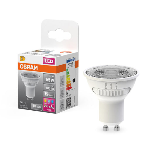 Ledvance Gu10 LED Spotlight 4.2w Superstar CCT Selectable