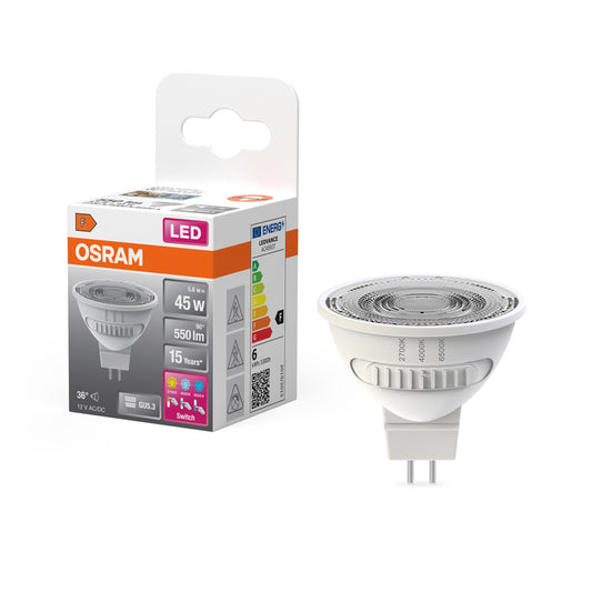 Ledvance Mr16 LED Spotlight 4.2w Superstar CCT Selectable