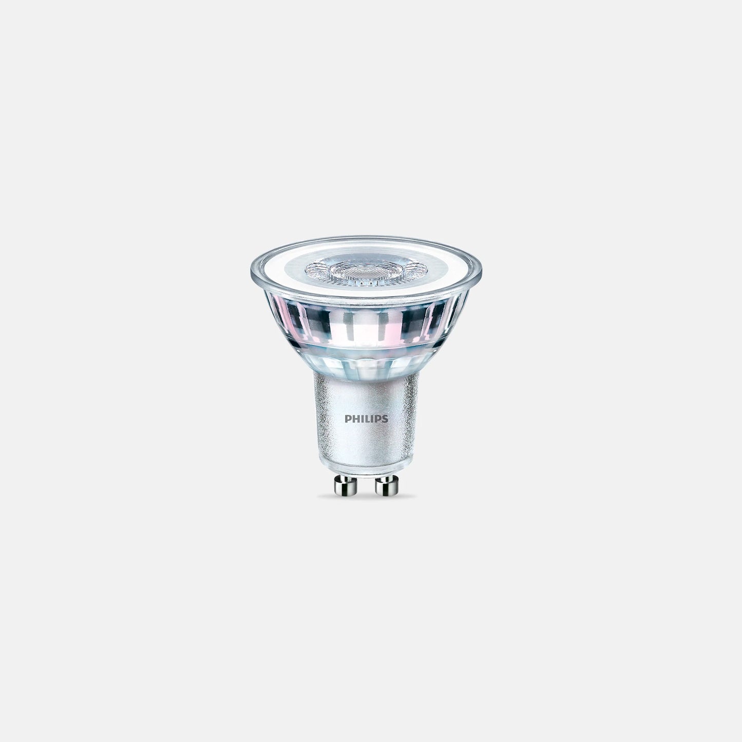 Philips 4.6W - 50W LED Non Dim GU10 Warm, Cool White & Daylight