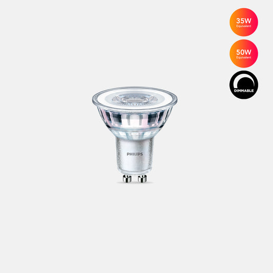 4W / 5W LED Dimmable GU10 Warm & Cool White