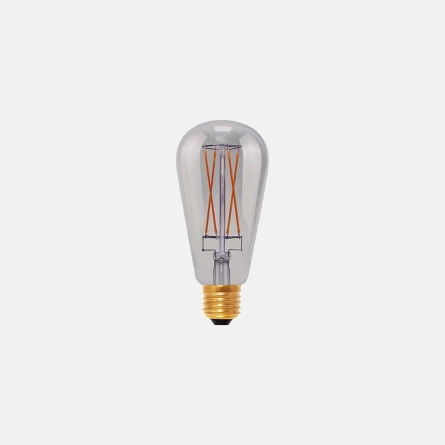 6W - 25W LED Dimmable ST64 Warm White Smokey Grey